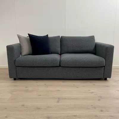 Gunnared dark ikea vimle two seater sofa bed with mattress