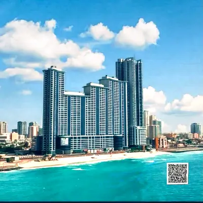 Full Sea View | Tower 4 | 2BHK Vacant & Ready to Move | 2080 Sqft | Massive Living & Balcony | Cash Unit | Ajman Corniche Residences Tower 4 |