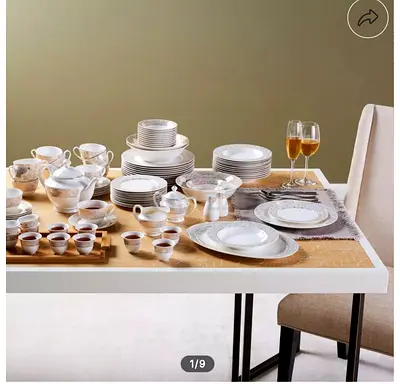 95-Piece Dinner Set for Elegant Dining