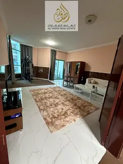 🔥 A fantastic opportunity to buy – the largest 2-bedroom apartment in Al Khor Towers with a lak