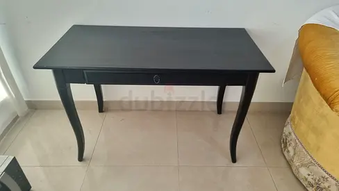 Elegant Black Writing Desk