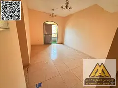 For annual rent: A two-bedroom apartment in Al Nuaimiya 1, Ajman, located near Al Hikma School in a