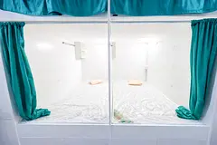 VERY SPACIOUS and CLEAN BED SPACES WITH FULL PRIVACY | Separate Wardrobe for Each Bed