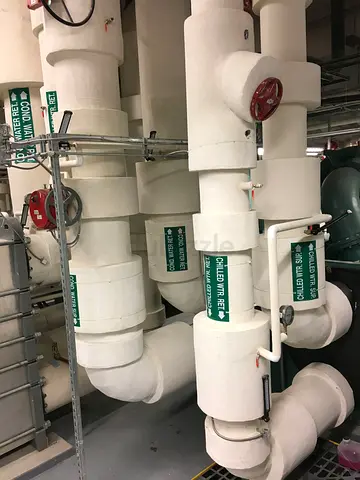 Pipe insulation and canvas clothing