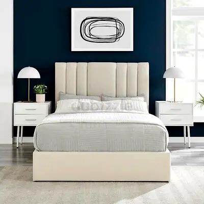 Modern queen size bed with Mattress available good quality