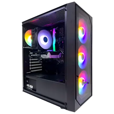 Gaming PC Build with RGB Lighting