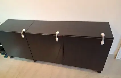 Stylish Black Cabinet for Sale