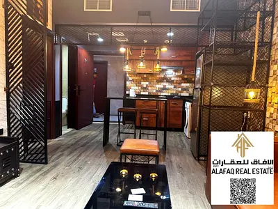 شقة مفروشة فاخرة بغرفة نوم واحدة للإيجار في برج المدينة النعيمية 3 | 4000 شامل كل شيء | وديعة 1000 نقداً