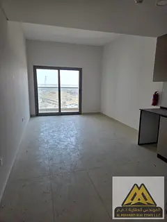 Studio available now for annual rent in Al Amerah, Ajman, located in a quiet tower with excellent fa