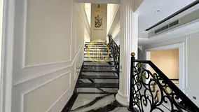 Two-story villa in Zone C Hills City, Sharjah. Distinctive stone facade. Luxury finishes at the high