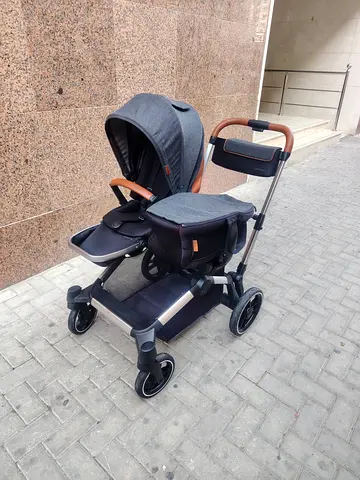 Contours element twin stroller