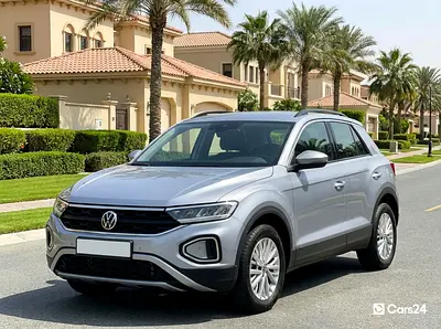 AED 937/m | 0 DP | Free 3 Months Warranty | Service History | 30 Day Return | VOLKSWAGEN T ROC 2024
