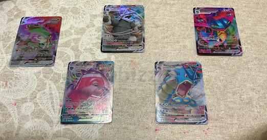 Rare Pokémon Trading Cards Collection