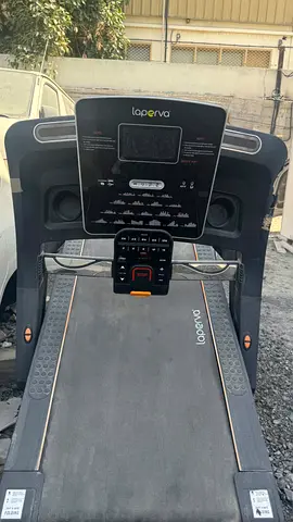 Laperva Home Treadmill with Display – Cardio Running Machine (has a big dent on the side works good)