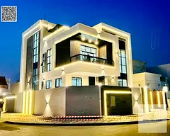 Luxury corner villa for sale in Al Zahia – two floors and a roof with a private pool, price includ