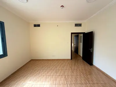 CHEAPEST RENT AL QASIMIA AREA ONLY FOR FAMILY SUPER OFFER 2 BEDROOM 2WASHROOM WITH CENTRAL AC & CENTRAL GAS ONLY 32K IN AL QASIMIA AREA