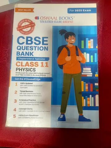 Oswaal Books CBSE Question Bank Class 11 Physics,Chemistry,Biology