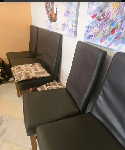 Set of Six Modern Dining Chairs