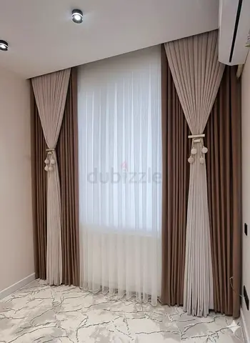New Stylish Dual Layered Curtains for Modern Interiors