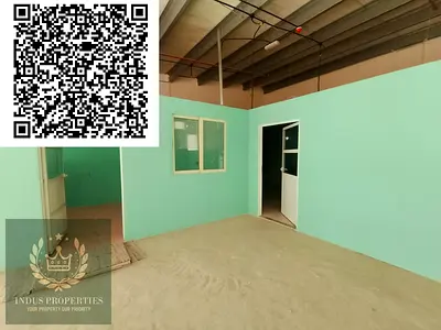 spacious size wearhouse available for rent with size 1500sqft with mizanine and washroom in 70000aed in al jurf industrial 2 ajman very prime locati