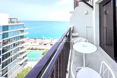 Mezzanine Studio | Fully Furnished | Private Beach