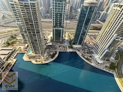 High-Floor Stylish 1BR | Panoramic Lake & Marina Views