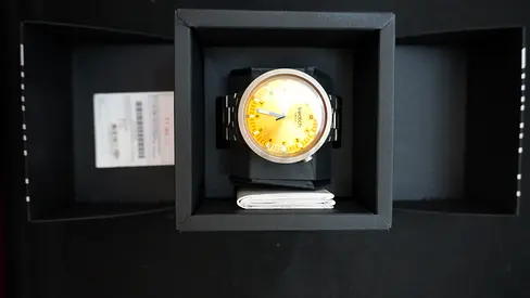 SWATCH WATCH AMBER SHEEN