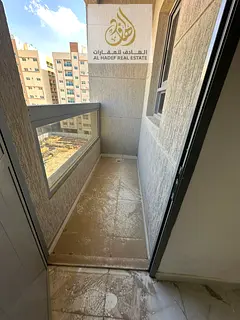 Annual apartment for rent – First tenant in Al Jurf 3, Ajman. A spacious 1 bedroom and living room