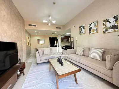 Furnished 1bhk Pool View | Multiple cheques