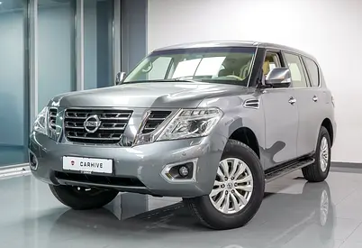 Nissan Patrol V6 Grey High Options | GCC | Agency Maintained | Warranty | Accidents Free