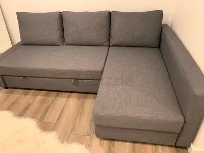 Modern Grey Corner Sofa bed