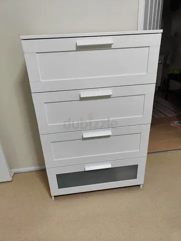 Modern White Chest of Drawers