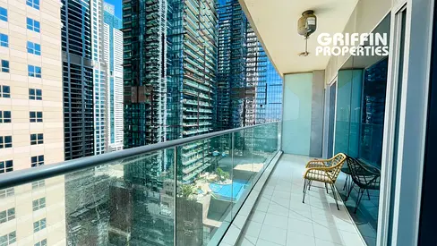 1BED | FURNISHED | CHILLER FREE | SEA VIEW