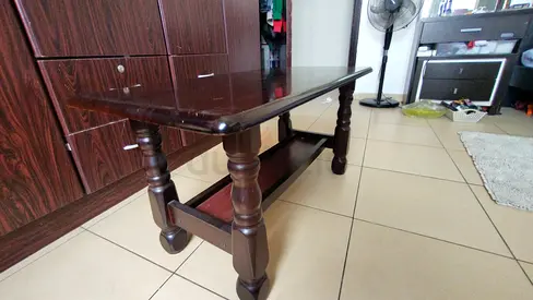Sturdy Wooden Coffee Table