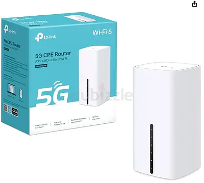 TP-Link 5G CPE Router AX1800 Dual Band Wi-Fi
