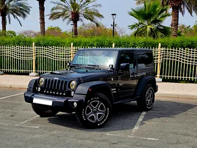 Jeep wrangler sport V6 4×4 GCC 2018 Well maintained