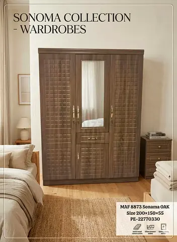 Brand new 3door wardrobe available
