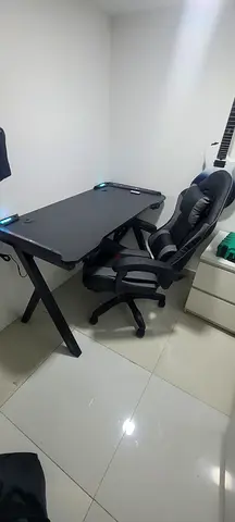 Gaming Study Desk with Ergonomic Chair set