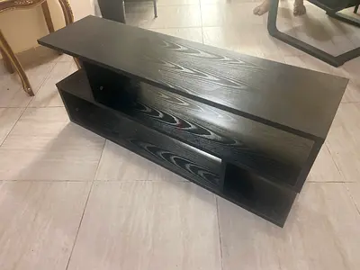 Simple Black TV Stand