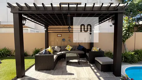 EXCLUSIVE MODERN 5BR VILLA PRIVATE POOL IN ALZAHIA