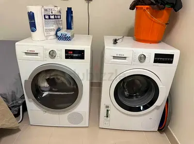 Bosch series 6 ,9kg Separate Washer Dryer Sat latest version 60cm