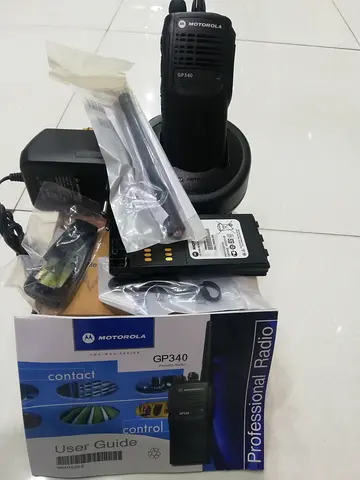 Motorola GP340 VHF 136-174MHz Professional Two-Way Radio Walkie Talkie