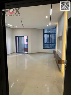 For sale: Beautiful two-bedroom apartment with a living room and maid's room, super ultra deluxe