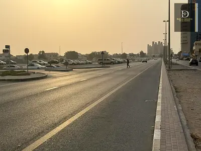 For Sale in Sharjah Al Nakheelat Area Commercial Land Prime Location On a Main Street Al Nuaimiya Street Opposite Ajman Ground Floor and First F