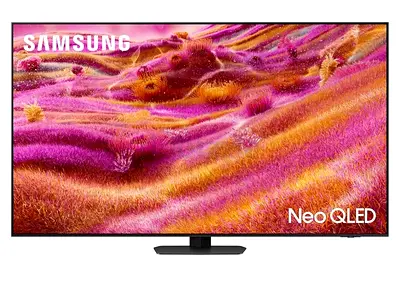 Samsung 85 Inch Neo QLED TV, QN90F, 4K, Mini LED, NQ4 AI Gen3 Processor, 4K AI Upscaling Pro, Glare
