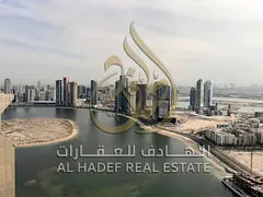 Luxury 4 Bedroom Apartment with Maid Room for Rent in Al Khan Sharjah with Two Balconies and Sea Vie