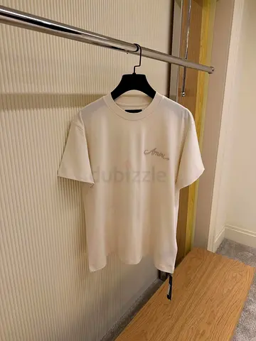 Amiri Bleach Bandana Patch T-shirt ‘Beige’