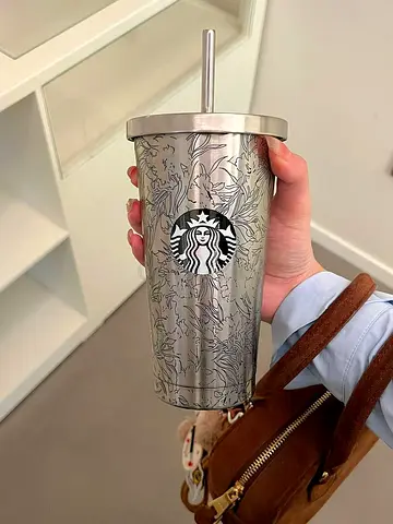 Starbucks stainless steel sipper/tumbler
