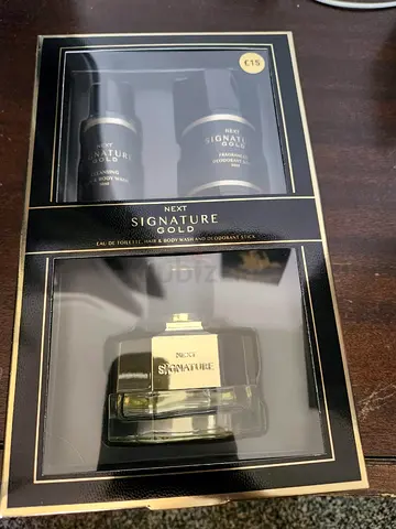 BRAND NEW Next Signature Gold Fragrance Set