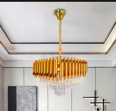 Elegant Gold Modern Chandelier